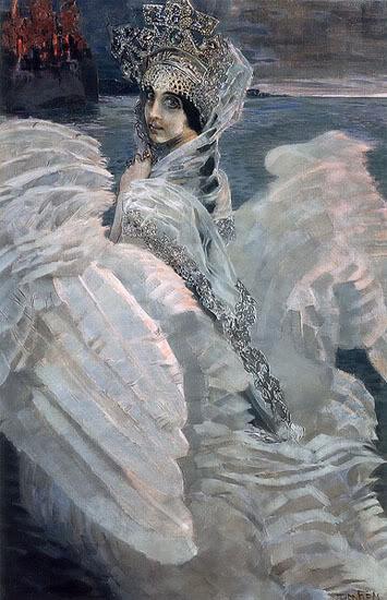 Swan princess., Mikhail Vrubel